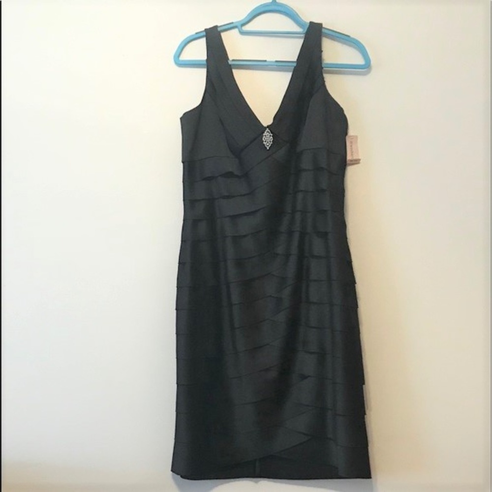 DressBarn Elegant Cocktail layered dress- Size 14